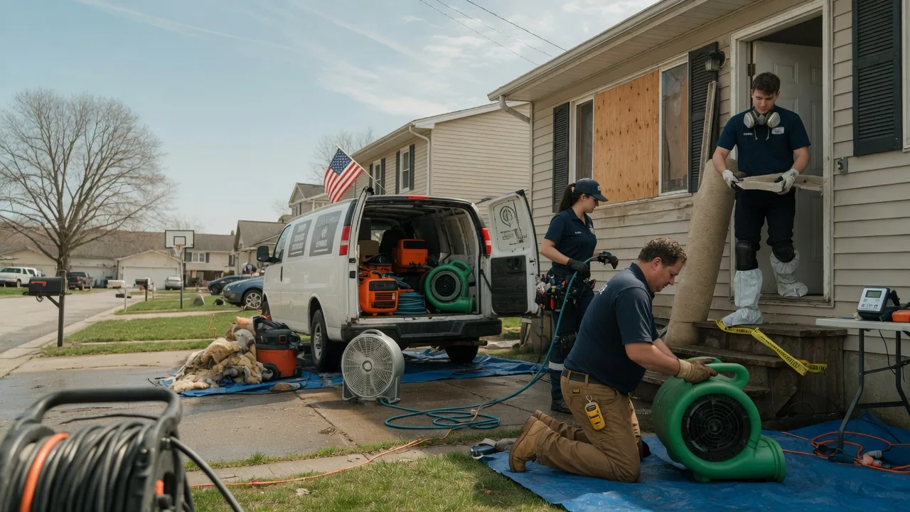 Water Damage Restoration in Ewing, NJ near me